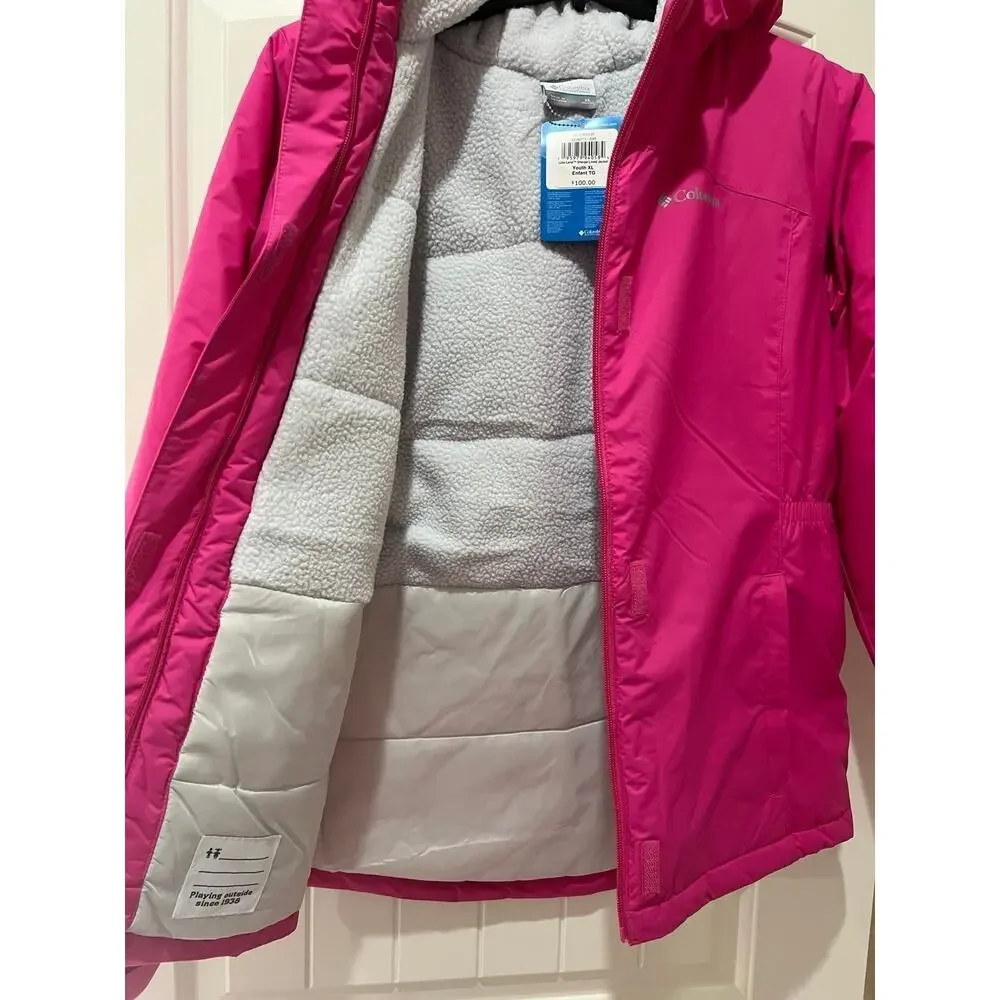NWT❤️Columbia Girls Youth Lola Lane Sherpa Lined Jacket szXL